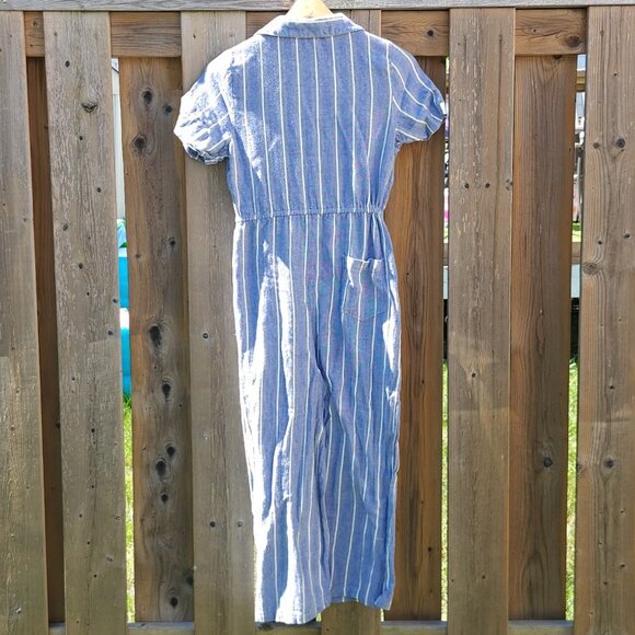 PATRONS of PEACE Short Sleeve Romper One Piece Women's Size Small Cropped Widele - Picture 5 of 5